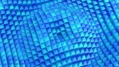 Kareler bir dalga oluşur. Arka plan, 4 k, oluşturulan 2 1, döngü (301-600 kare), 3d animasyon