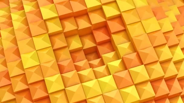 方块形成了一个波 抽象背景 301 600 创建在 — 图库视频影像