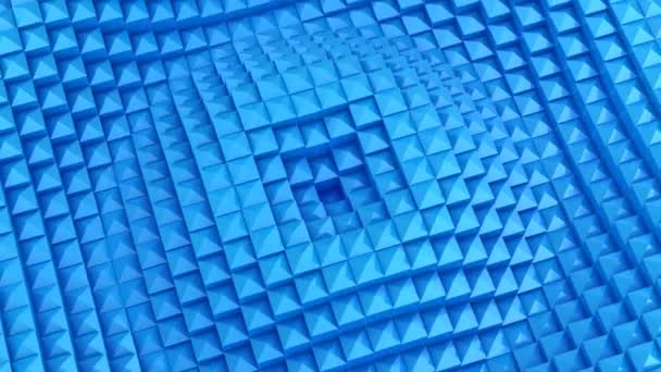 正方形には 波が形成されます 抽象的な背景 ループ 301 600 フレーム で作成した アニメーション — ストック動画