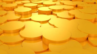 Silindir arka plan. Soyut arka plan, 2 1, döngü, 4 k, oluşturulan 3d animasyon