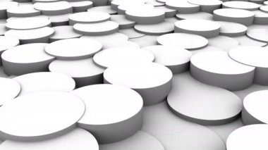 Silindir arka plan. Arka plan, loop, 4 k, oluşturulan 3d animasyon