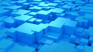 Kutularının arka plan. Soyut arka plan, 2 1, döngü, 4 k, oluşturulan 3d animasyon