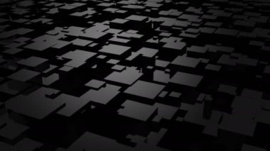 Kutularının arka plan. Soyut arka plan, 2 1, döngü, 4 k, oluşturulan 3d animasyon