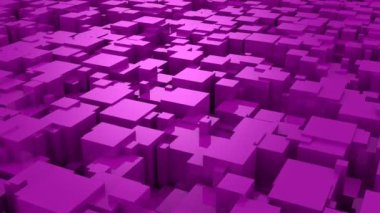 Kutularının arka plan. Soyut arka plan, 2 1, döngü, 4 k, oluşturulan 3d animasyon