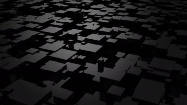 Kutularının arka plan. Soyut arka plan, 2 1, döngü, 4 k, oluşturulan 3d animasyon