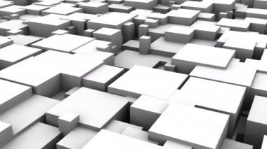 Kutularının arka plan. Arka plan, loop, 4 k, oluşturulan 3d animasyon