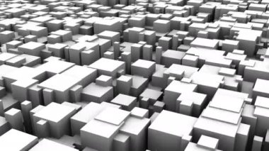 Kutularının arka plan. Arka plan, loop, 4 k, oluşturulan 3d animasyon