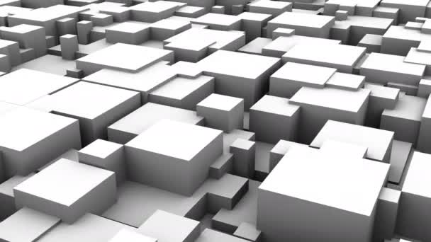 Background Boxes Abstract Background Loop Created Animation — Stock Video