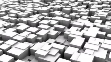 Kutularının arka plan. Arka plan, loop, 4 k, oluşturulan 3d animasyon