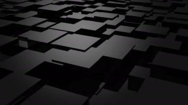 Kutularının arka plan. Soyut arka plan, 2 1, döngü, 4 k, oluşturulan 3d animasyon