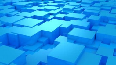 Kutularının arka plan. Soyut arka plan, 2 1, döngü, 4 k, oluşturulan 3d animasyon