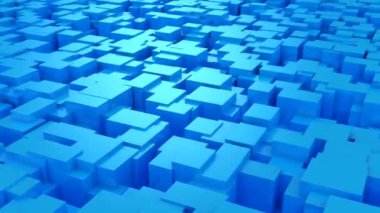 Kutularının arka plan. Soyut arka plan, 2 1, döngü, 4 k, oluşturulan 3d animasyon