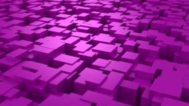 Kutularının arka plan. Soyut arka plan, 2 1, döngü, 4 k, oluşturulan 3d animasyon