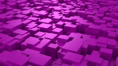 Kutularının arka plan. Soyut arka plan, 2 1, döngü, 4 k, oluşturulan 3d animasyon