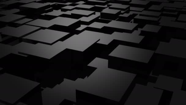 Background Boxes Abstract Background Loop Created Animation — Stock Video