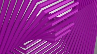Background of Rotating Hexagons. Gray background, 2 in 1, alpha matte, loop, created in 4K, 3d animation
