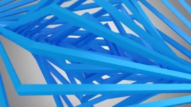 Dönen kareler arka plan. Gri arka plan, 2 in 1, Alfa mat, döngü, 4k oluşturulan, 3D animasyon