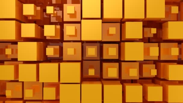 Background Boxes Abstract Background Loop Created Animation — Stock Video