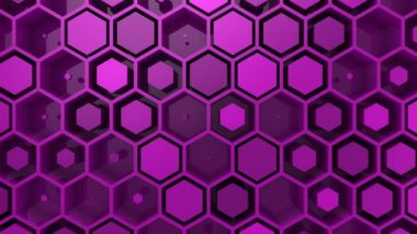 Altıgen yanarak bahislerin doğru arka plan. Soyut arka plan, 2 1, döngü, 4 k, oluşturulan 3d animasyon