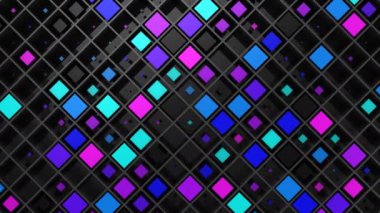 Kutularının arka plan. Arka plan, loop, 4 k, oluşturulan 3d animasyon