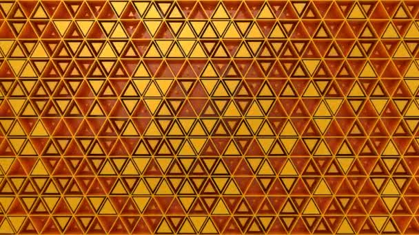Background Triangles Abstract Background Loop Created Animation — Stock Video