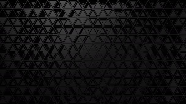 Background Triangles Abstract Background Loop Created Animation — Stock Video