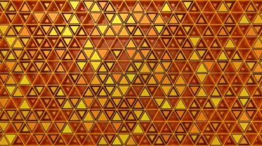 Üçgen arka plan. Soyut arka plan, 2 1, döngü, 4 k, oluşturulan 3d animasyon