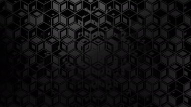 Rhombus'un arka planı. Soyut arka plan, 2'si 1,döngü, 4k, 3d animasyonda oluşturulmuş