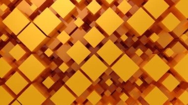 Kutularının arka plan. Soyut arka plan, 2 1, döngü, 4 k, oluşturulan 3d animasyon