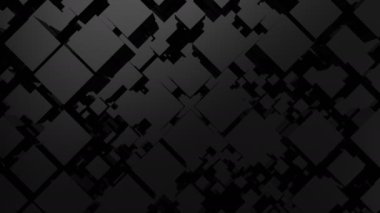 Kutularının arka plan. Soyut arka plan, 2 1, döngü, 4 k, oluşturulan 3d animasyon