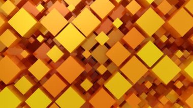 Kutularının arka plan. Soyut arka plan, 2 1, döngü, 4 k, oluşturulan 3d animasyon