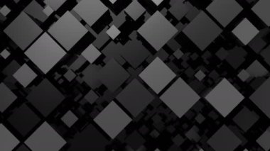 Kutularının arka plan. Soyut arka plan, 2 1, döngü, 4 k, oluşturulan 3d animasyon