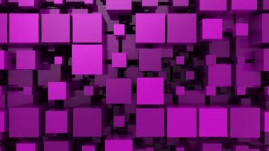 Kutularının arka plan. Soyut arka plan, 2 1, döngü, 4 k, oluşturulan 3d animasyon