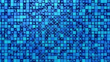 Kutularının arka plan. Soyut arka plan, 2 1, döngü, 4 k, oluşturulan 3d animasyon