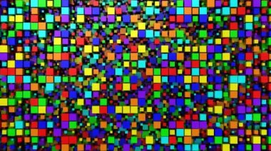 Kutularının arka plan. Arka plan, loop, 4 k, oluşturulan 3d animasyon