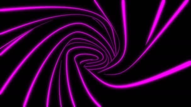 Gaan Naar Tunnel Abstract Achtergrond Loop Gemaakt Animatie — Stockvideo