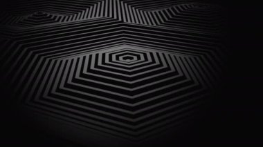 Altıgen yanarak bahislerin doğru bir dalga oluşur. Soyut arka plan, 2 1, döngü, 4 k, oluşturulan 3d animasyon