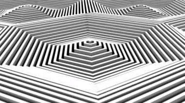 Altıgen yanarak bahislerin doğru bir dalga oluşur. Arka plan, loop, 4 k, oluşturulan 3d animasyon