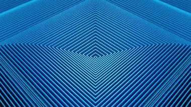 Kareler bir dalga oluşturdu. Soyut arkaplan, döngü, 3d görüntüleme, 4k çözünürlük