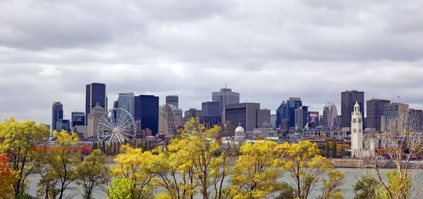 Skyline Cidade Montreal Tomada Dia — Fotografia de Stock