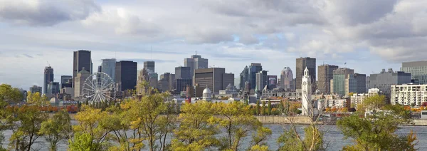 Montreal Şehrinin Skyline Gündüz Çekildi — Stok fotoğraf