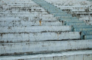 sokak fotoğrafı yakın çekim merdivenlere. Yapı beton döşeme yapılır.