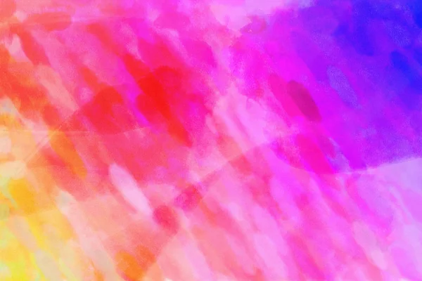 Orange Rosa Lila Aquarell Farbverlauf Hintergrund Bunte Digitale Illustration Simuliert — Stockfoto