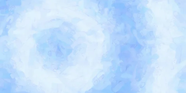 Branco Fundo Gradiente Aquarela Azul Ilustração Digital Colorida Simulando Aquarela — Fotografia de Stock