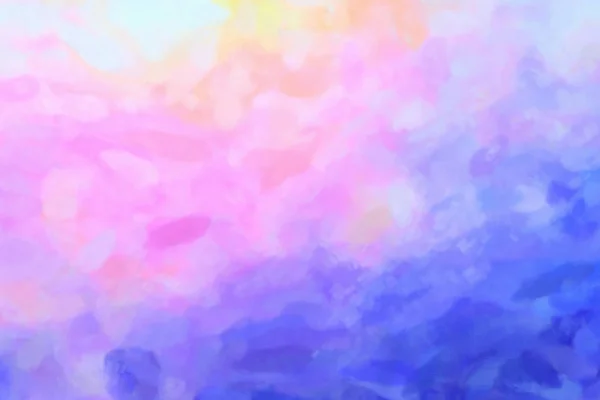 Weiß Rosa Blau Aquarell Farbverlauf Hintergrund Bunte Digitale Illustration Simuliert — Stockfoto