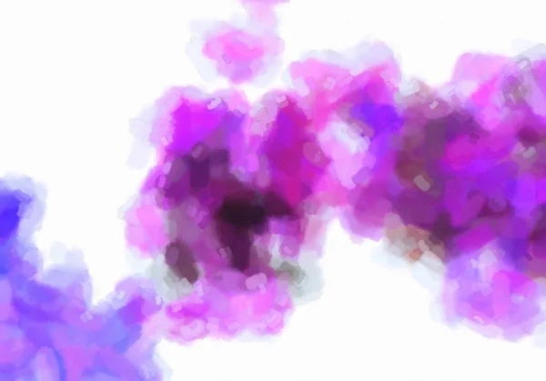 Magenta Purple Black Blotches Watercolor Gradient Background Colorful Digital Illustration — Stock Photo, Image