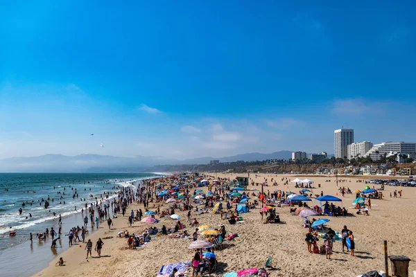 Santa Monica, Kaliforniya'daki plaj