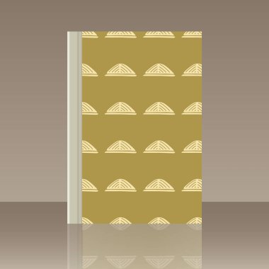 Başlıklar için kadın ve kitap. Yansıma ile nesnenin gerçekçi görüntü