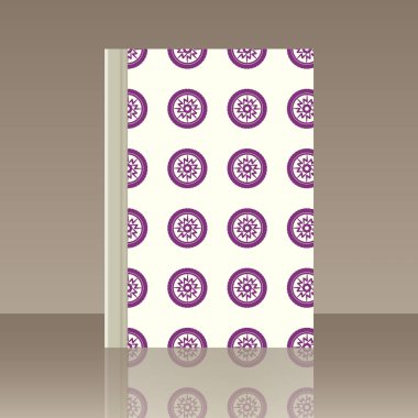 Araba tekerlek ve kitap. Yansıma ile nesnenin gerçekçi görüntü