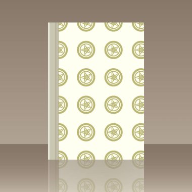 Araba tekerlek ve kitap. Yansıma ile nesnenin gerçekçi görüntü